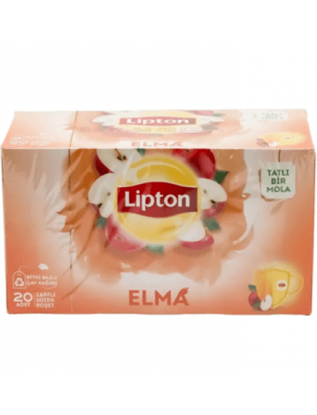 Lipton Elma Bardak Poşet Çay 20'li