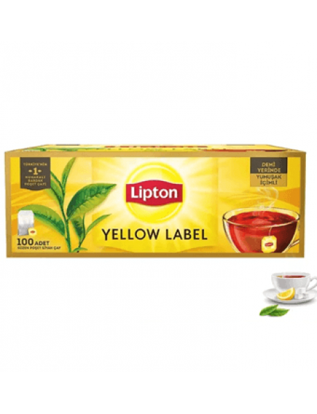 Lipton Yellow Label Bardak Poşet Çay 100'lü