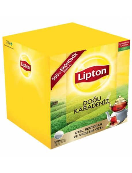 Lipton Doğu Karadeniz 500'lü Siyah Demlik Poşet Çay