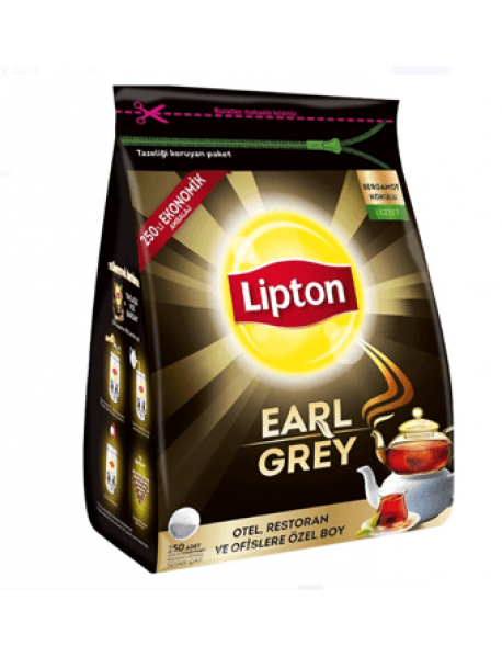 Lipton Earl Grey Bergamotlu Demlik Poşet Çay 250 Adet