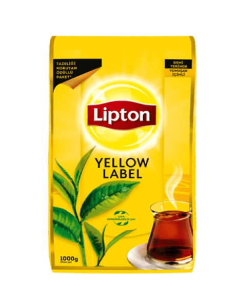 Lipton Yellow Label Dökme Siyah Çay 1000 G