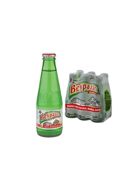 Beypazarı Doğal Maden Suyu Cam Şişe 200 ml 6'lı