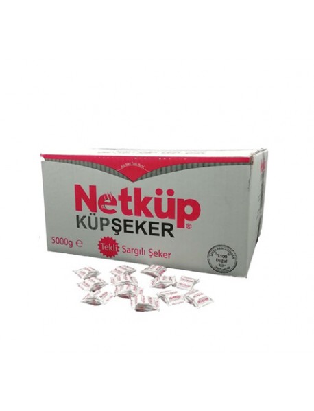 Netküp Küp Şeker Sargılı 5000 Gr